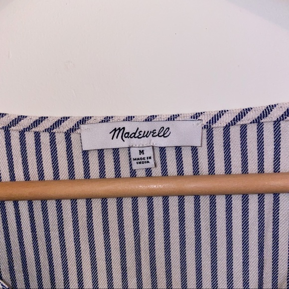 •SOLD• Madewell Novel Tie-Front Top - Picture 3 of 4